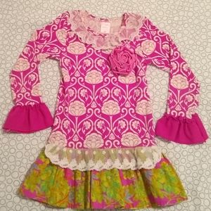 Giggle Moon Ruffle Top